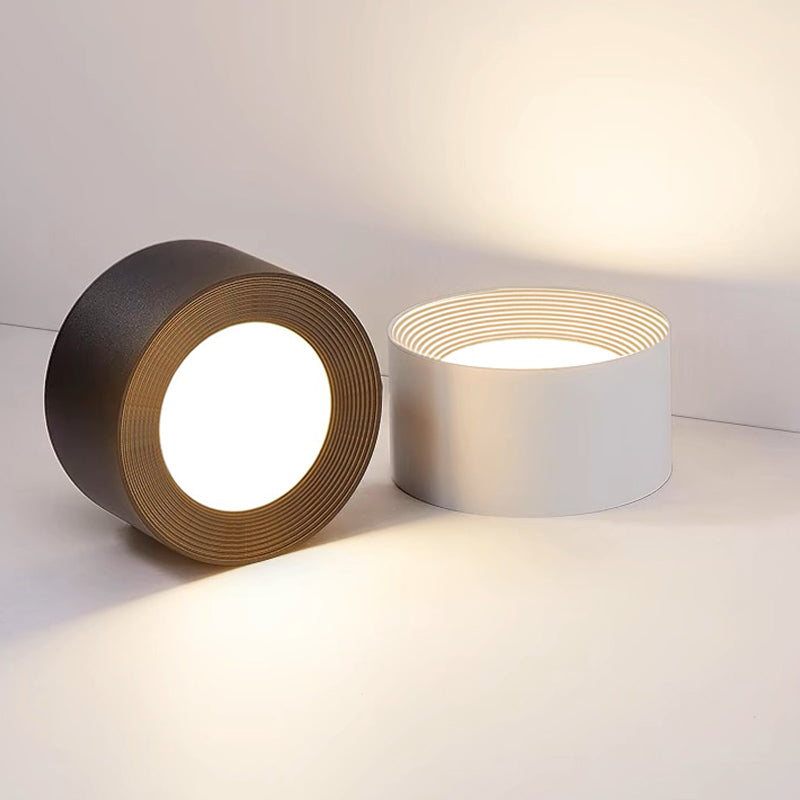 Lámpara de Pared LED Recargable Magnética 360° con 3 Tonos de Luz