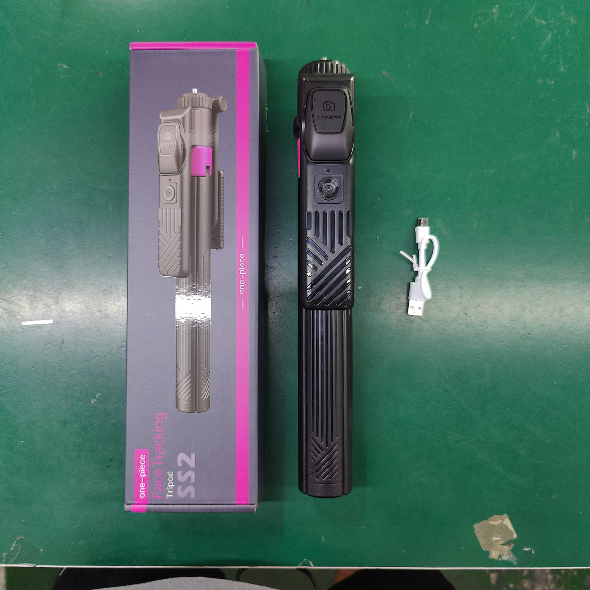 Trípode Gimbal SS2 con Seguimiento Facial 360° y Control por Gestos